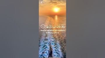 القرآن الكريم بصوت الشيخ ياسر الدوسري سورة الشمس #اكسبلور
