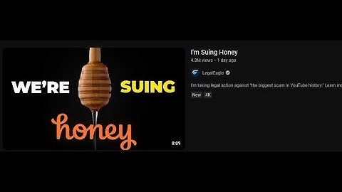 Huge Honey Lawsuit