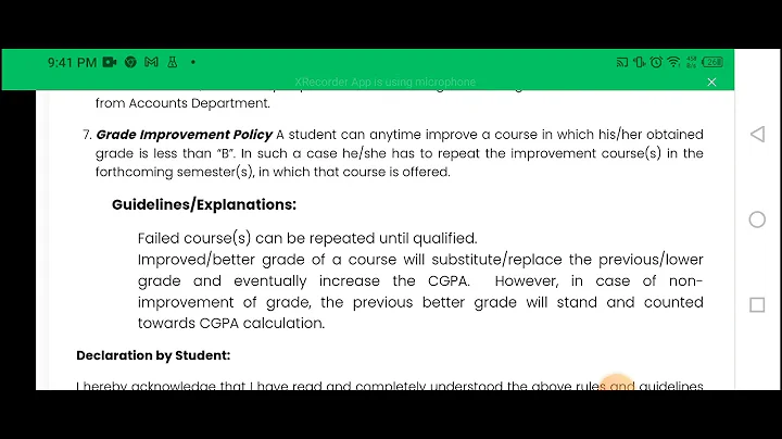 D grade Improvement policy in VU / How to improve D grade / Is it mandatory to Improve D grade ?/ VU