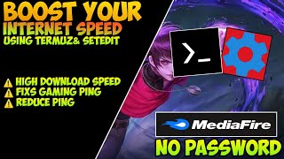 Celebrity How to fixs internet slow using termuz/setedit | Boost internet Net Worth
