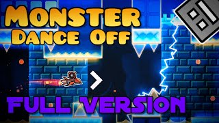 Monster Dance Off FULL VERSION (All Coins) By: emjoven | Geometry Dash World | Geometry Dash 2.11