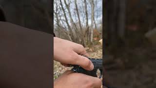 My gun blew apart🙉 Phoenix Arms 22lr. #shorts #gun #antique #explodes