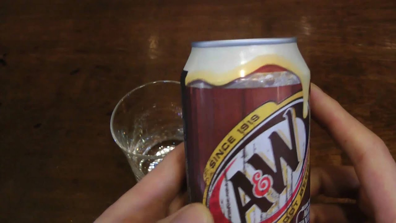 A W ルートビア Root Beer コーラ味の炭酸飲料 Youtube