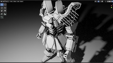 Make a Robot in 2 hours - Grid Modeler (blender addon)