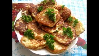 Оладьи из цветной капусты Оладьи из цветной капусты