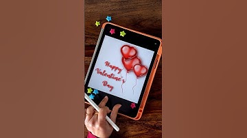 Happy Valentine’s Day 💖💞💝 #shorts #procreate #digitalart #valentinesday #valentine #drawing #art