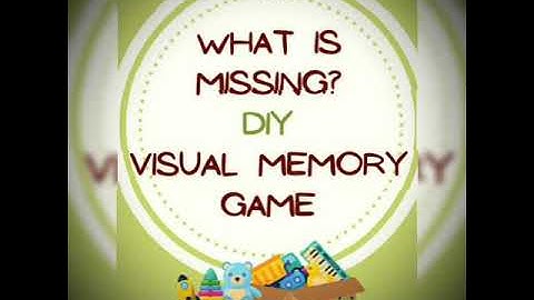 Visual Memory Test game part#2 What is missing#fungames#smartkids#braingames#learningactivities