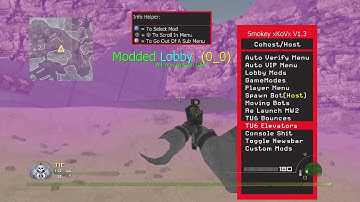 Brand New 2018 MW2 Smokey xkovx Mod Menu Showcase + Download!!!!!