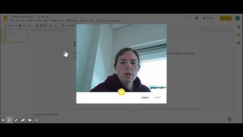 Inserting a Picture From Camera to Google Slides
