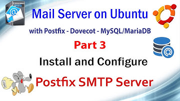 Mail Server on Ubuntu with Postfix Dovecot MariaDB - Part 3 - Install and Configure Postfix Server
