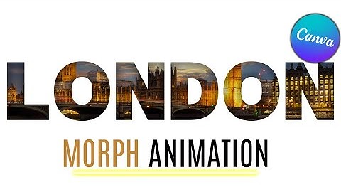 Create Animated Canva Title Slides with Morph Transition | Animated Video In Canva Tutorial