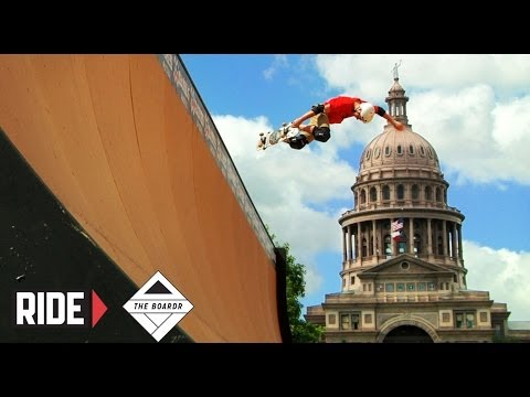 Tony Hawk Demo &amp; Vert Contest - X Games 2014 Austin On The Boardr