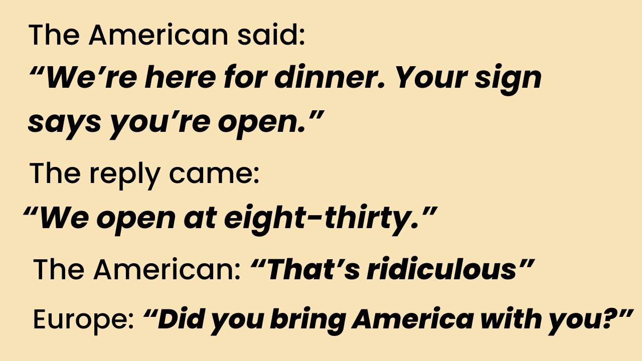 I Watched Americans Clash with European Lifestyle for Years – Here's What Happens