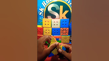 new magic tricks solve pyramid cube this video#shorts #ytshorts #rubikscube #youtubeshorts