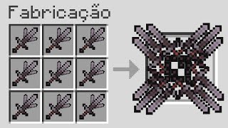 multipliquei essa espada 36x e isto aconteceu no minecraft...