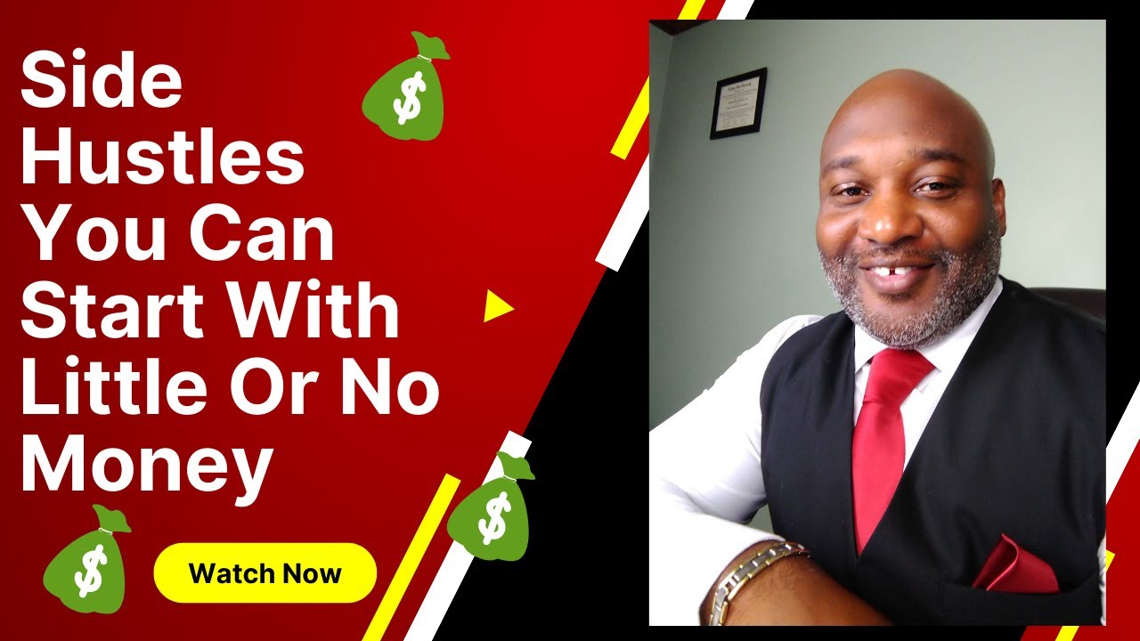 Easy Side Hustles You Can Start With Little Or No Money - YouTube