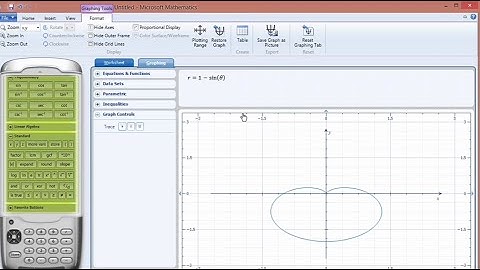 Cara Membuat Grafik|| Microsoft Mathematics