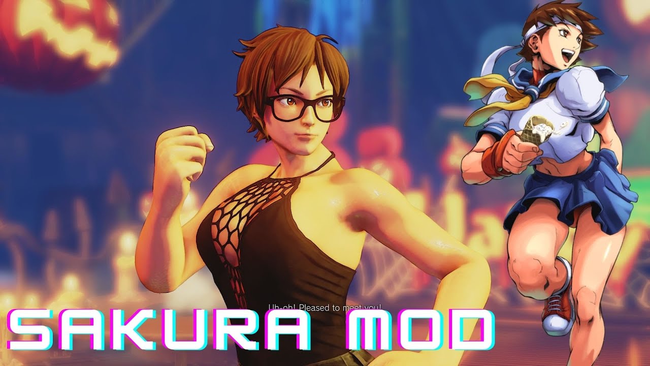 Sakura Mod Rising Sun - Street Fighter V:AE