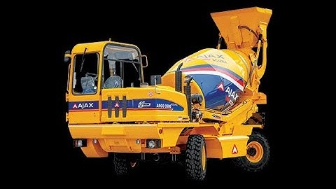 AJAX  ARGO SELF LOADING CONCRETE MIXERS MACHINE | ARGO 4800 | ARGO 4300 | ARGO 3500 | #ajax #argo