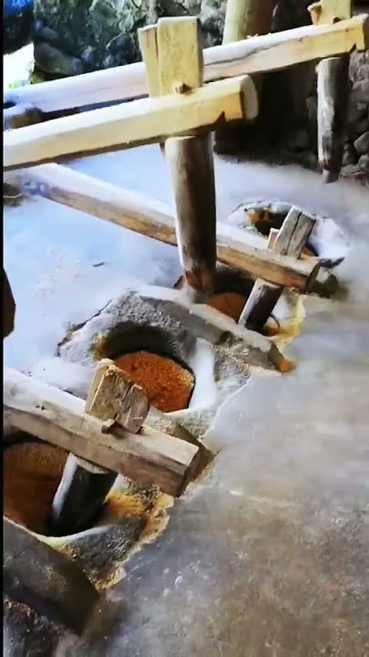 This is called Shuidi  Have you seen it before #My Rural Life #Intangible Cultural Herita   #31dc5
