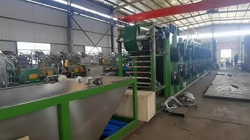 new rubber sheet batch off cooling line