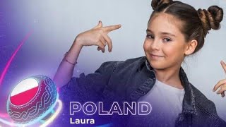 Laura Bączkiewicz - To The Moon - Poland 🇵🇱 Eurovision Junior 2022