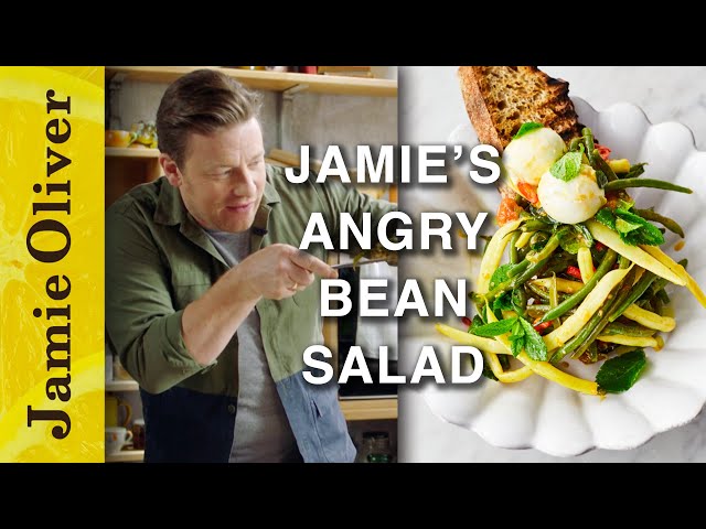 Angry Bean Salad | Jamie Oliver's Meat-Free Meals class=