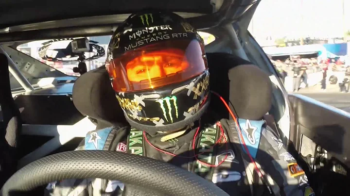 What Drifting A 500+ HP Ford Mustang RTR With Vaughn Gittin Jr Looks Like!