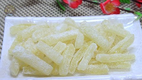 Cách Làm Mứt Bí Xanh Trắng Giòn Không Hăng Không Cần Phèn Chua