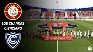 Los Chankas vs Cienciano ● Apertura Liga 1 2026 | Gameplay Pes 2021