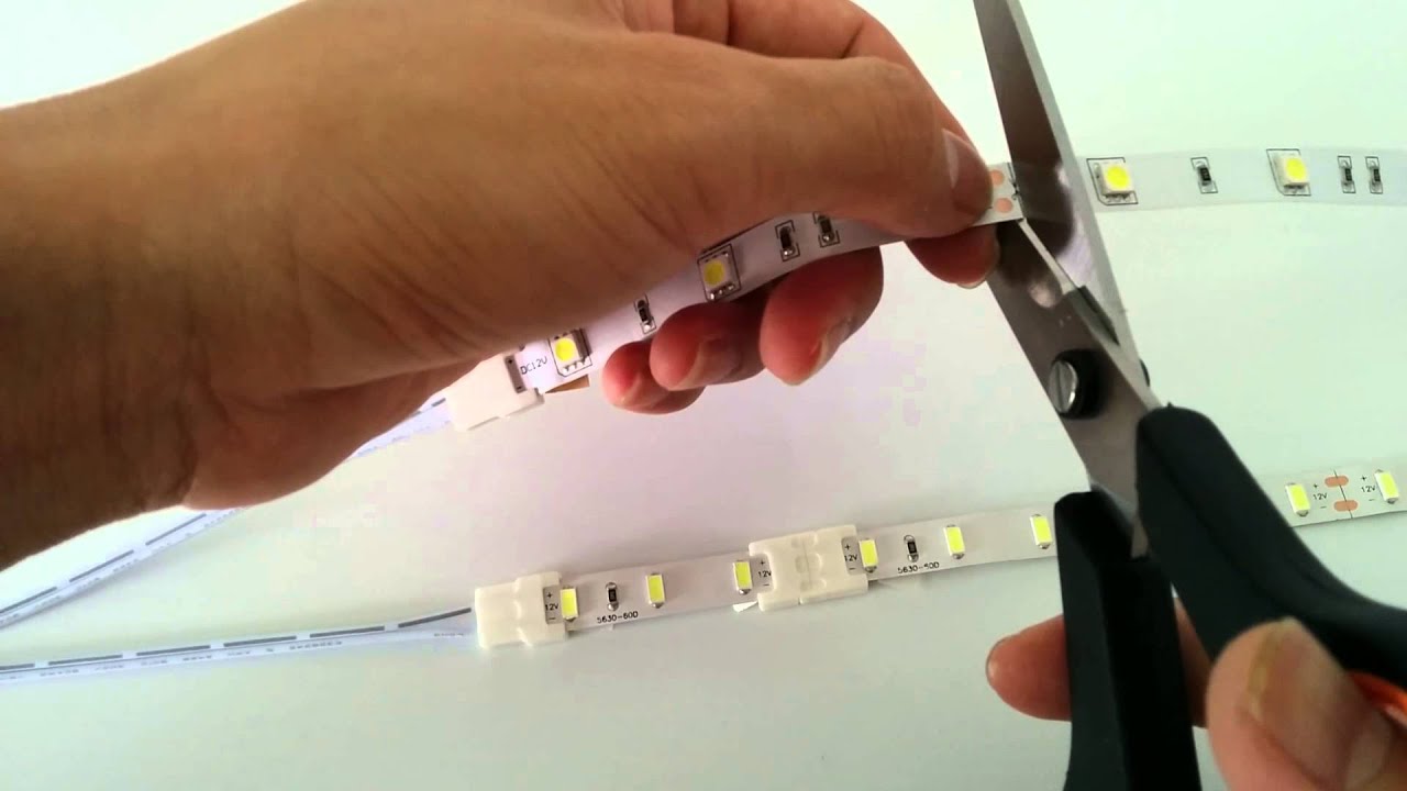 led strip connector, SL10BB-2. How to connect - YouTube