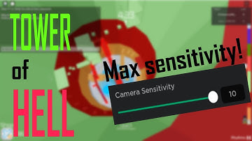 Tower of Hell with EXTREME sensitivity - Tower of Hell Challenge 3