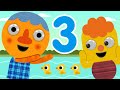 Count And Move | Count To Twenty | Noodle & Pals