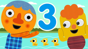 Count And Move | Count To Twenty | Noodle & Pals