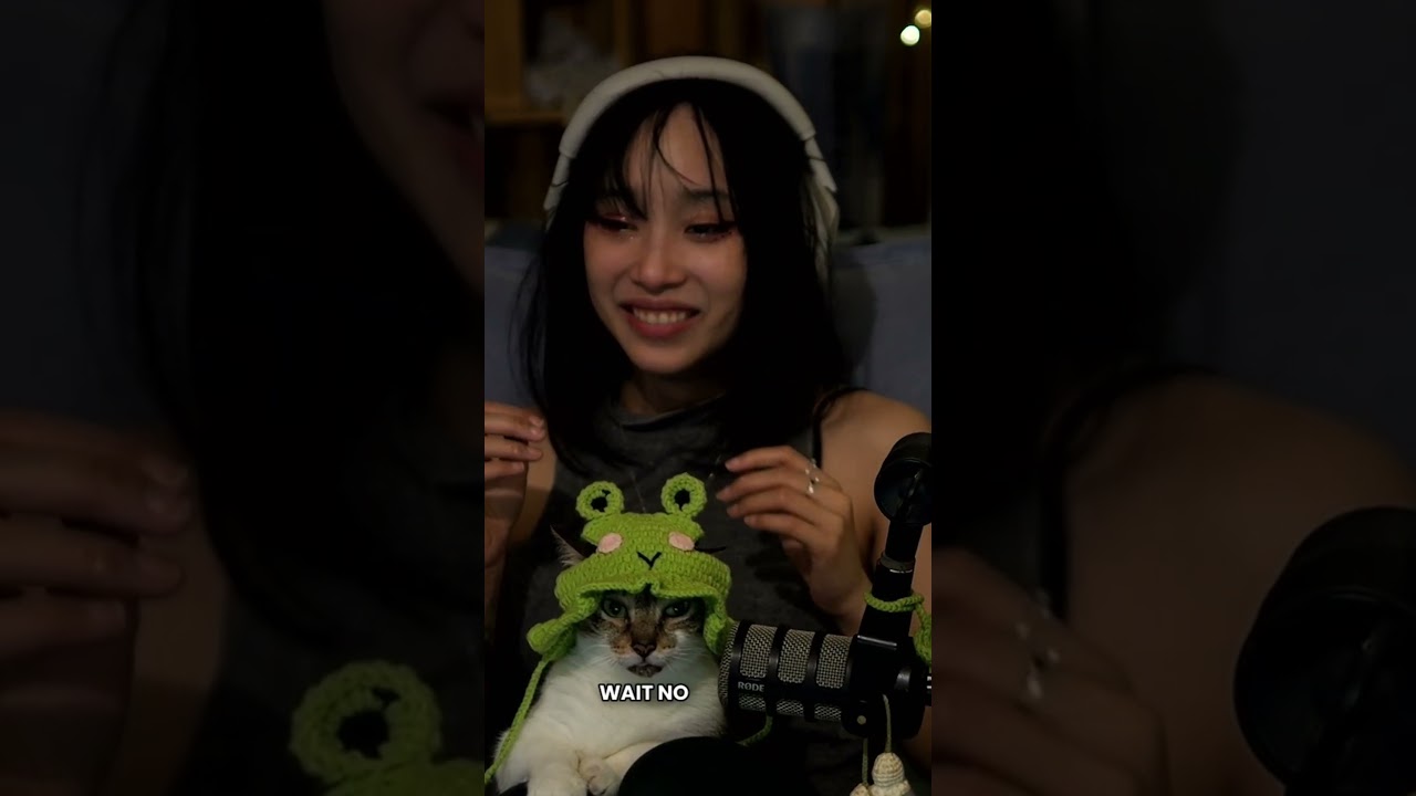 Mango REALLY Likes The Hat!