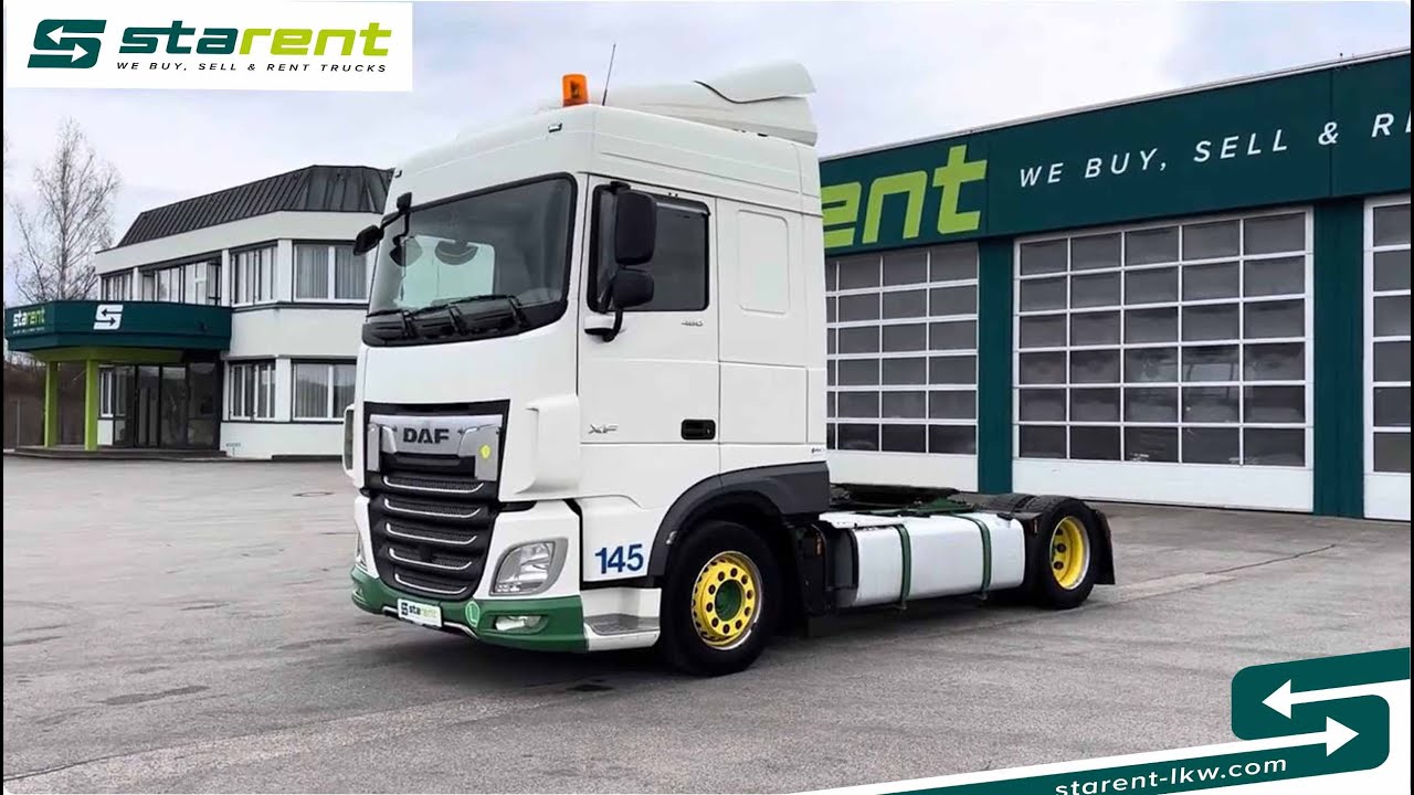 Starent verkauft - DAF XF 480 SC Low Deck, Standklima, 2 Tanks , SZM24055, www ...