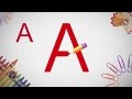 How to write the English Alphabet A to Z | ABC Songs for Kids