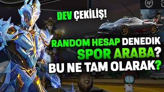 PUBG RANDOM HESAP DENEDİK NİHAİ? – BU NE?🔥
