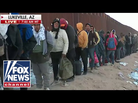 Border crossing overrun by single adult men: 'Completely unsustainable'