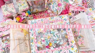 Happy Mail Unboxing | Garden Party GORGEOUSNESS | From my girl Sweet Crafty Girl