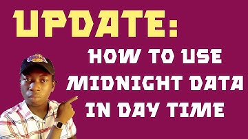 How to use Midnight Data During Daytime. Info