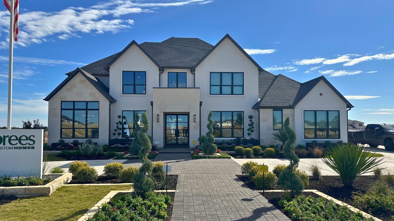 The McKennan Plan by Drees Custom Home Builders | Hilltop Ranch Acre Lot Community | Leander, TX