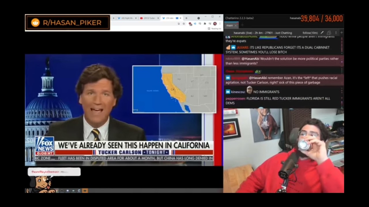 DoubleTapped: Tucker Carlson goes MASK OFF with White supremacist dog whistle.