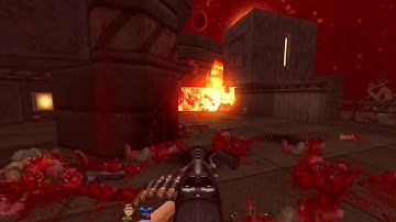 Back to Saturn X E1 - Level 14: Tricyclic Looper [Brutal Doom v21 RC8]