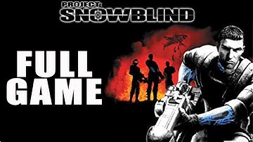Project Snowblind【FULL GAME】| Longplay