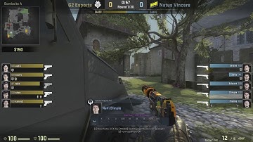 Navi S1mple USP ACE ALL HS vs G2 Cobblestone @ Eleague Premier 2017