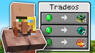 👉 Me Paso Minecraft Pero los Aldeanos Tradean TODO