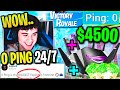 Why Bugha is Spending THOUSANDS for 0 PING in Season 5! Using *MOST EXPENSIVE* Internet in Fortnite!