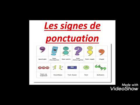 Vidéo: Quels Sont Les Signes De Ponctuation Dans D'autres Langues