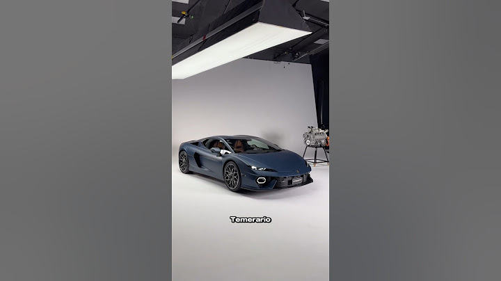 El NUEVO LAMBORGHINI TEMERARIO es MUY LOCO!